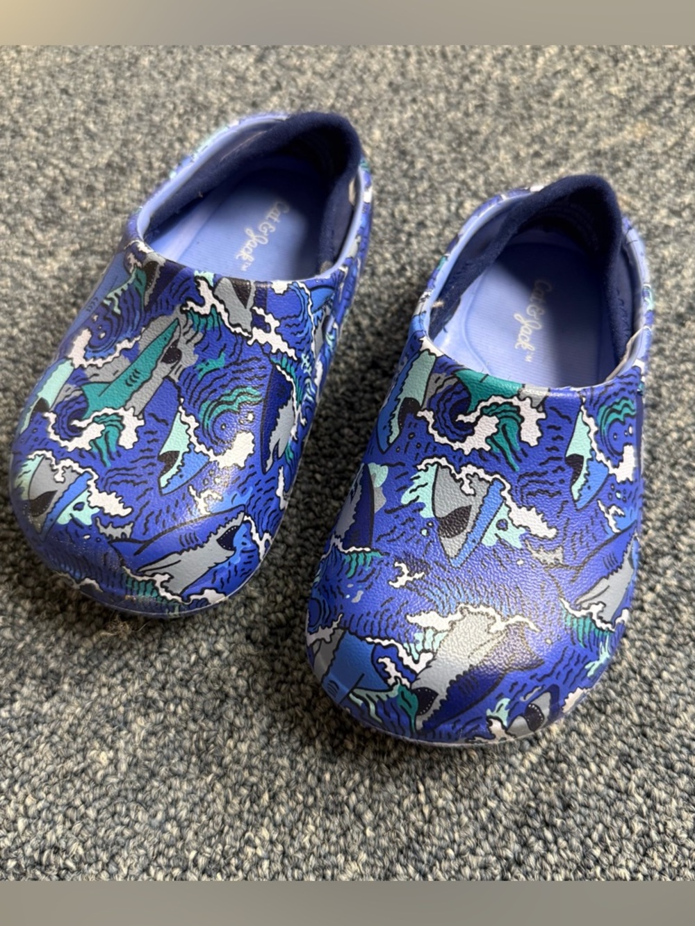 Cat and Jack Baby Toddler Crocs Shoes Size 6